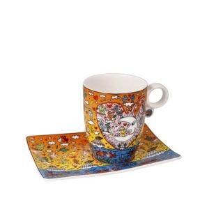 TAZA CAFÉ CON PLATO