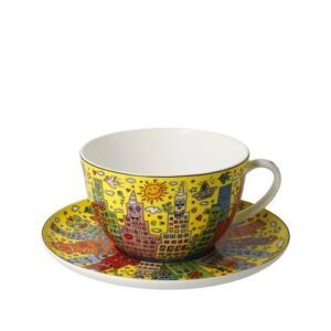 TAZA TÉ XXL CON PLATO