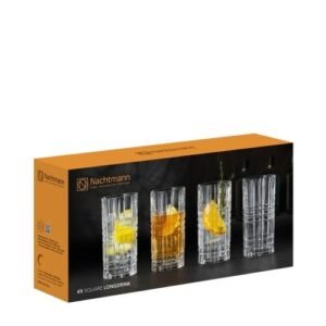 SET 4 VASOS LONG DRINK