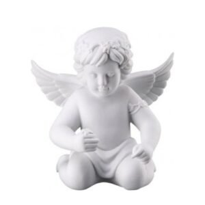 ANGEL GRANDE CON CORONA DE FLORES