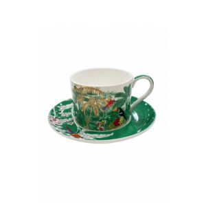 SET X 2 TAZAS DESAYUNO CON PLATO