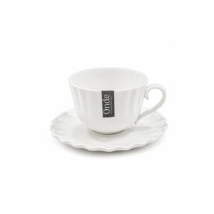 SET 6 TAZAS DE DESAYUNO CON PLATO