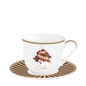 TAZA DESAYUNO CON PLATO