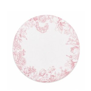 SET X 4 INDIVIDUALES REDONDOS