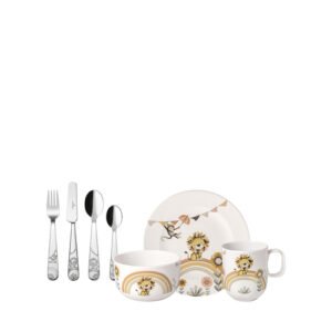 SET VAJILLA BEBÉ 7 PZAS