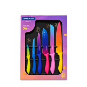 JUEGO CUCHILLOS 6 PZAS