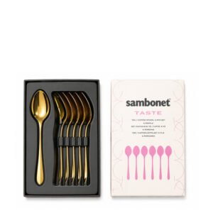 SET X 6 CUCHARAS PARA CAFÉ
