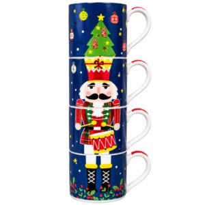 SET X 4 TAZAS DE CAFÉ